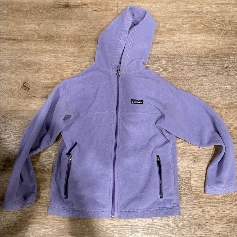 Patagonia Purple Fleece Jacket Kids
